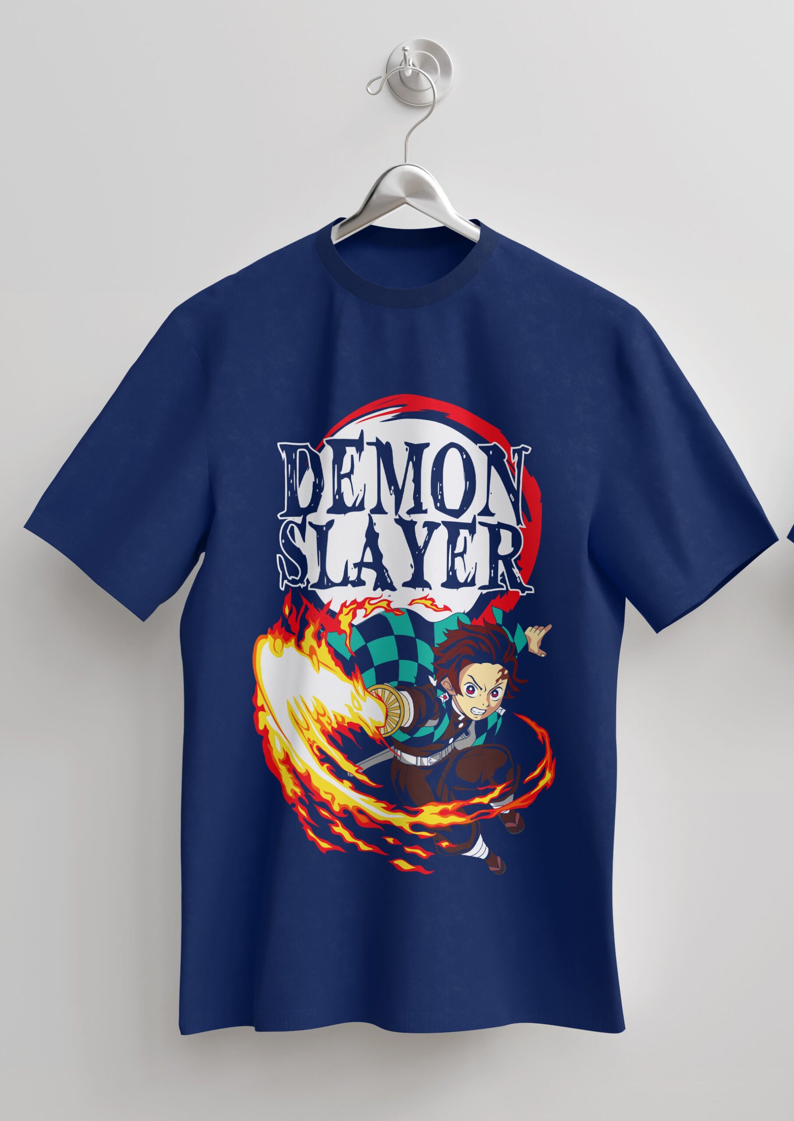 demon slayer flame sword tee – black demon slayer flame sword tee – black