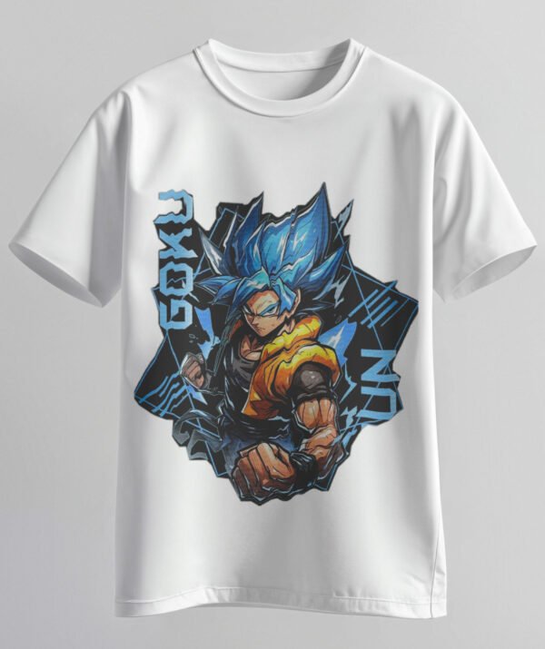 anime warrior classic t shirt – white